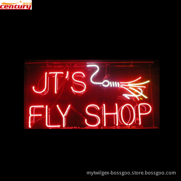 wholesale china factory price JT'S FLY SHOP neon sign light